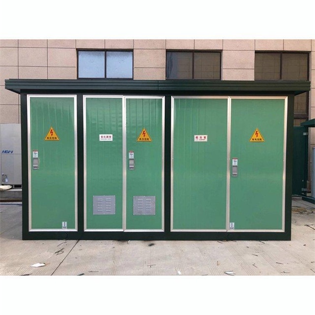 嘉定1600KVA欧式箱式变压器